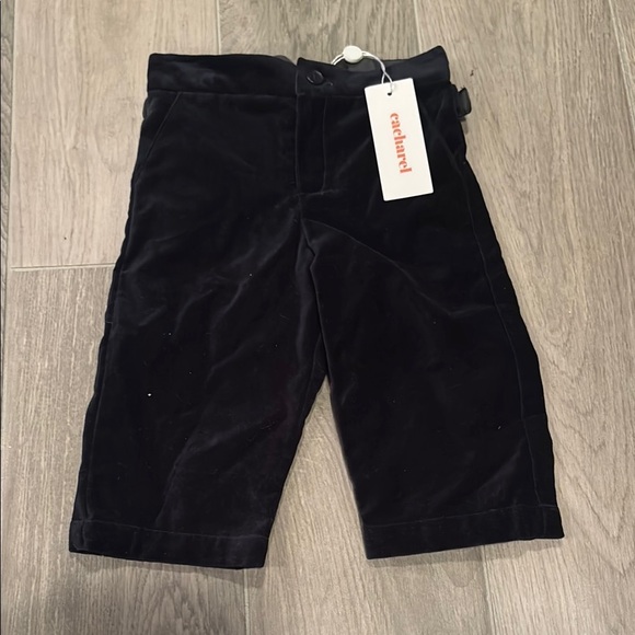 Cacharel Boys Black Dress Pants Size 6M - Picture 1 of 4